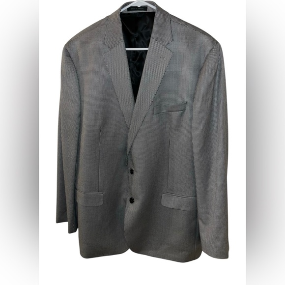 Ralph Lauren Houndstooth Blazer 46L - Picture 1 of 4